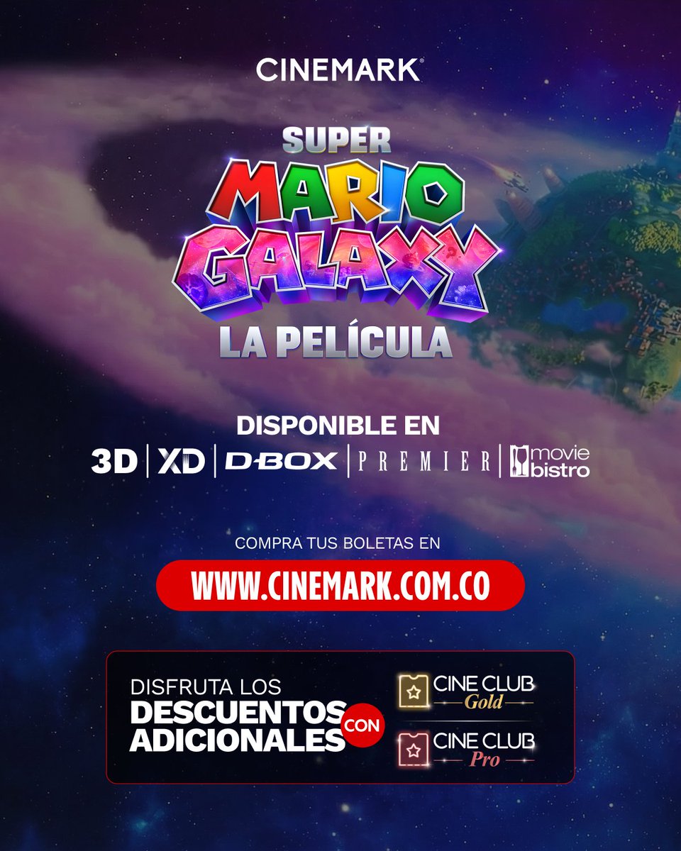 Cinemark Colombia tweet media