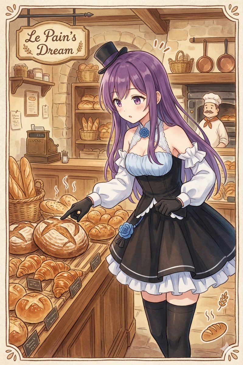 おはようございます(((o(*ﾟ▽ﾟ*)o)))
今日は、4月12日　パンの記念日
パン屋さんにでも行ってみようかな？
今日も一日よろしくお願いいたします。
#おはようVtuber
