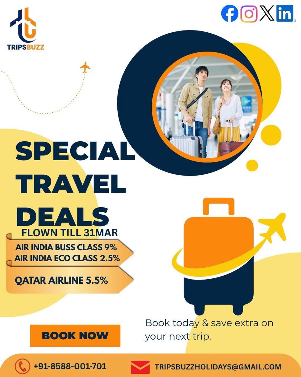 TripsbuzzH's tweet photo. -Travel More, Spend Less: Special Deals!

#TravelMoreSpendLess #BudgetTravel #WanderlustOnABudget #TripPlanning #TripsBuzz https://t.co/G185GWwe3O