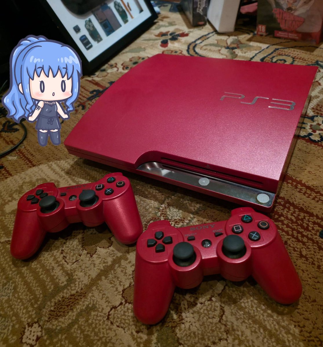 Kyonko_VT's tweet photo. I think I've fallen in love with my latest PS3 console pick up ๐โค๏ธ https://t.co/LjA8jGluzL