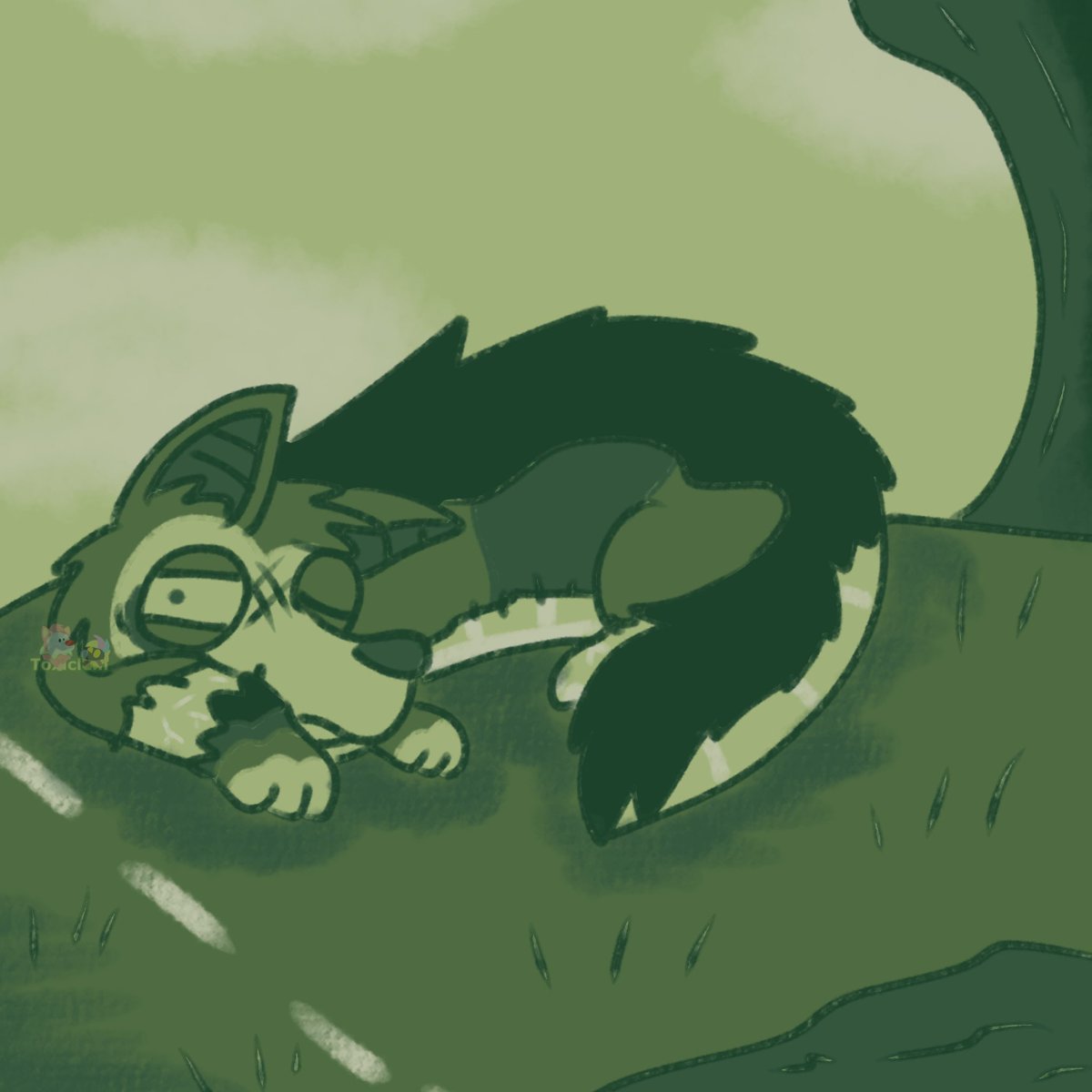 toxinlem's tweet photo. Sprout fight 1,2,3 #sproutfight #art https://t.co/uk1weF2Cfk
