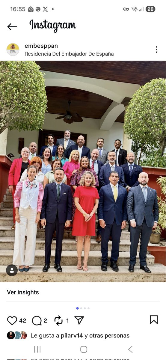 Embajada de España en Panamá tweet media