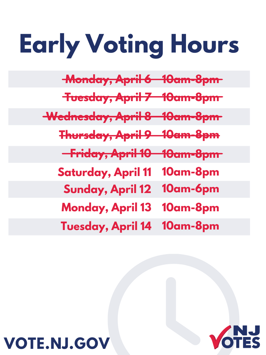 New Jersey Division of Elections tweet media