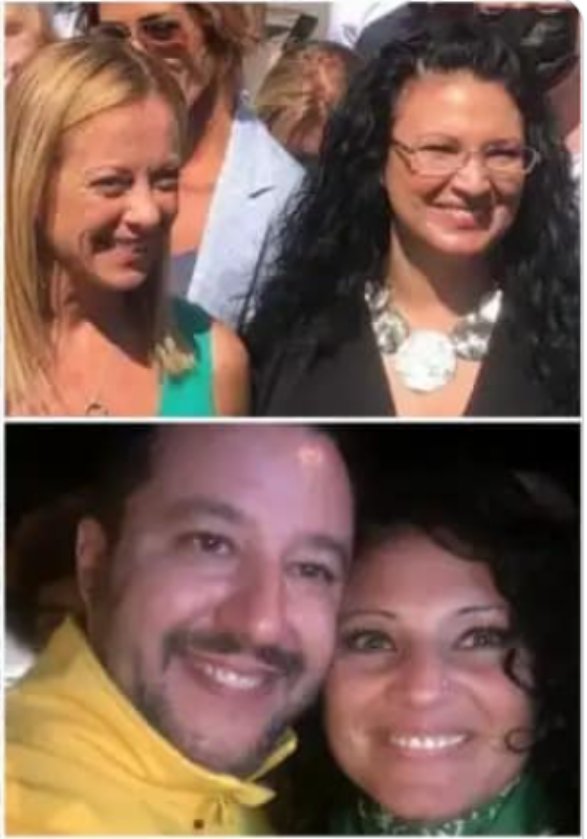 SabinaCusin's tweet image. Non è "UN" #selfie.
Sono TANTI selfie.
#salvini l'ha spacciata per "madre di #Bibbiano", sapendo che era Ciociara e che la "figlia in braccio" non era sua.
#meloni sapeva?