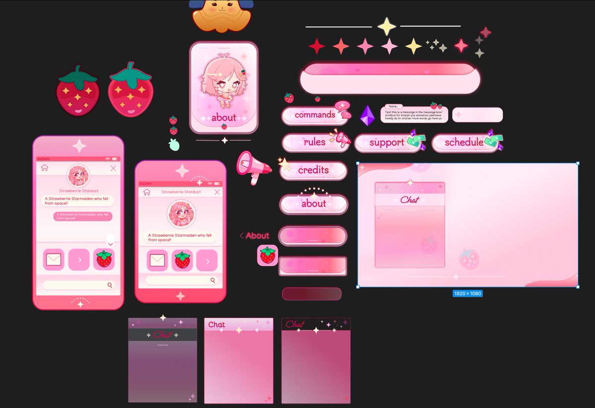 Strawberrie 🍓✨ Starmaiden Vtuber tweet media