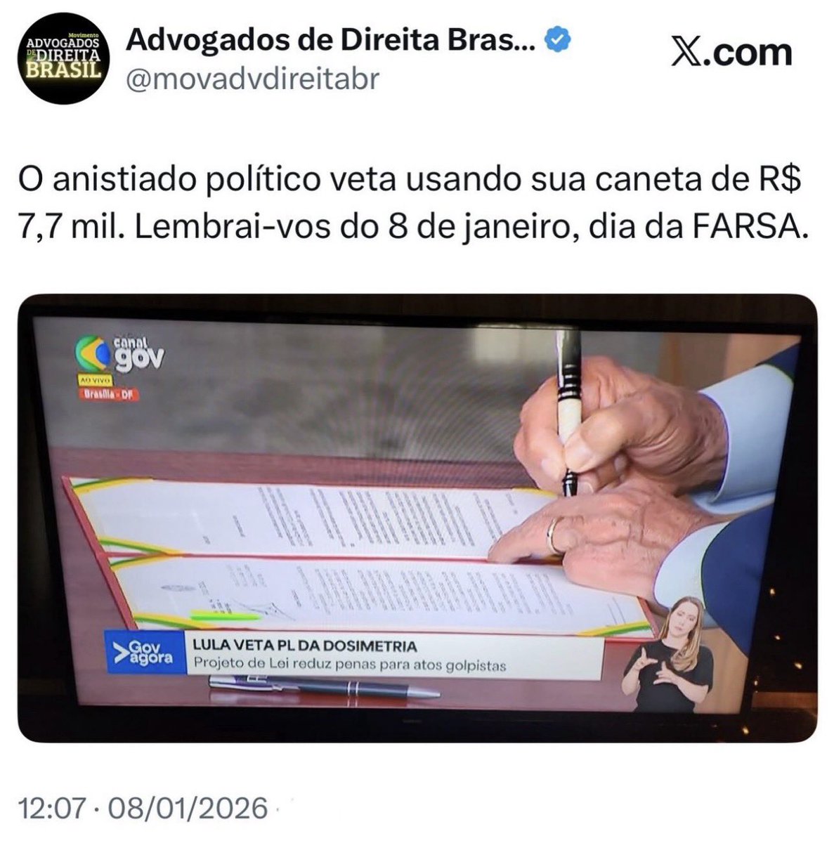 Carlos Bolsonaro tweet media