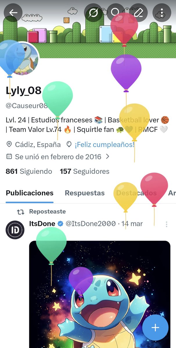 Causeur08's tweet photo. ¡¡Wooow 1/4 de siglo ya!! 🎉🎂 https://t.co/xF6wpDrzEn