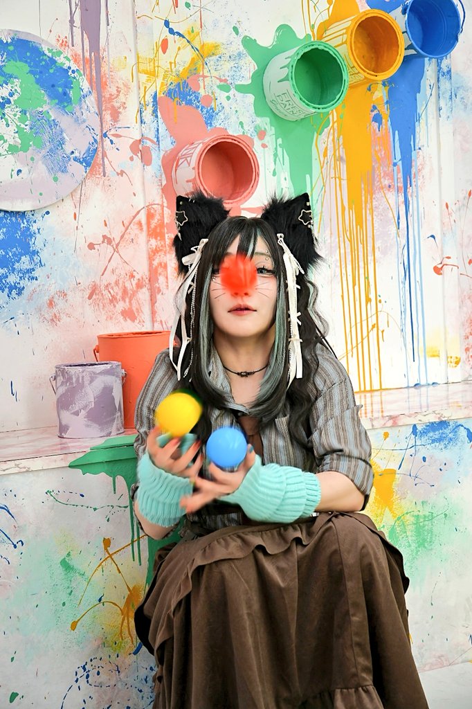 sasukekotetsu17's tweet image. 【お手玉をしていたら】
偶然赤鼻のトナカイみたいになった😅

#HIMAWARI #tjpw
#佐藤向日葵
【📷️26·2·7 撮影会】
(📷️モデルさんの掲載許可を得ております)