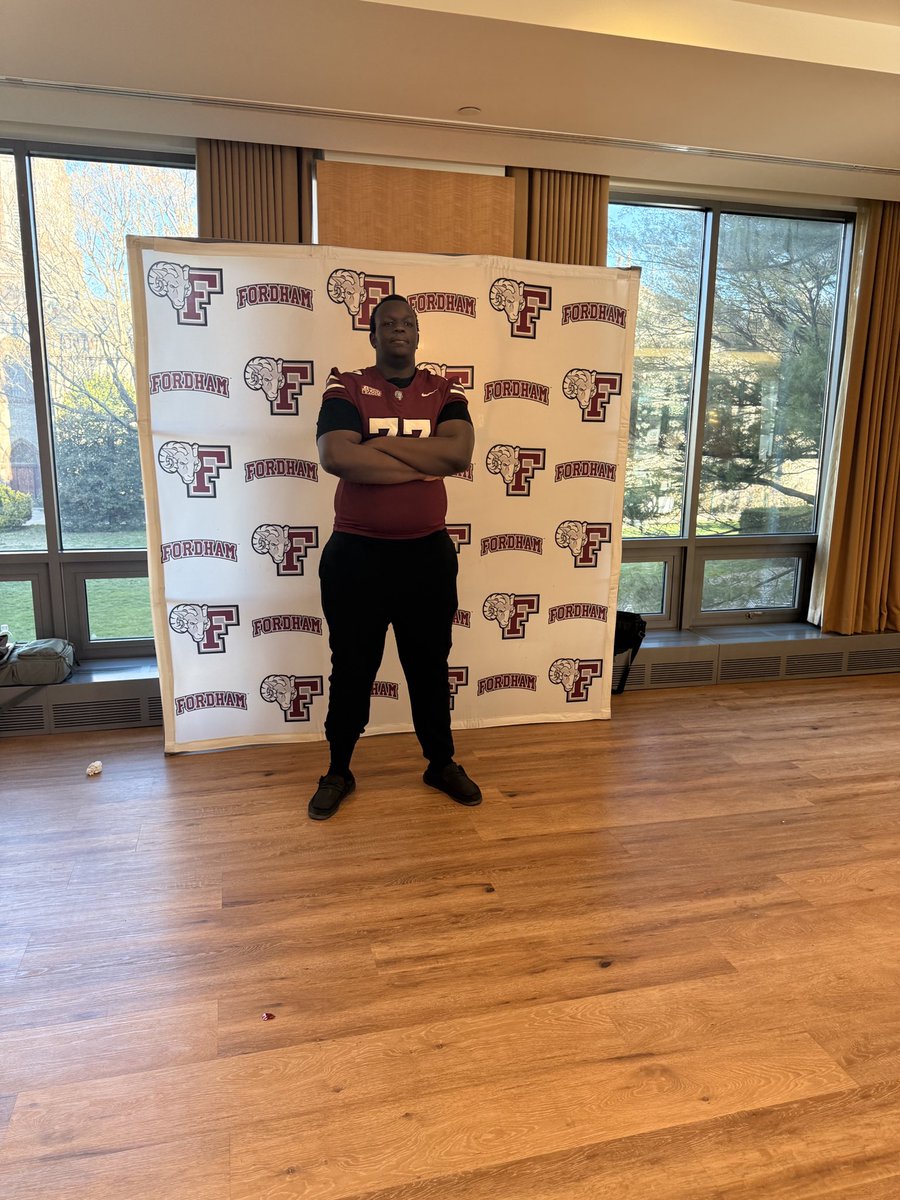 angelmil05's tweet photo. Had a great junior day at Fordham @coach_weaver @CoachCiocci @FUFBRecruiting @ArtAsselta https://t.co/KpX5dWp400