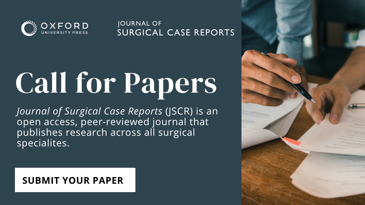 Journal of Surgical Case Reports tweet media