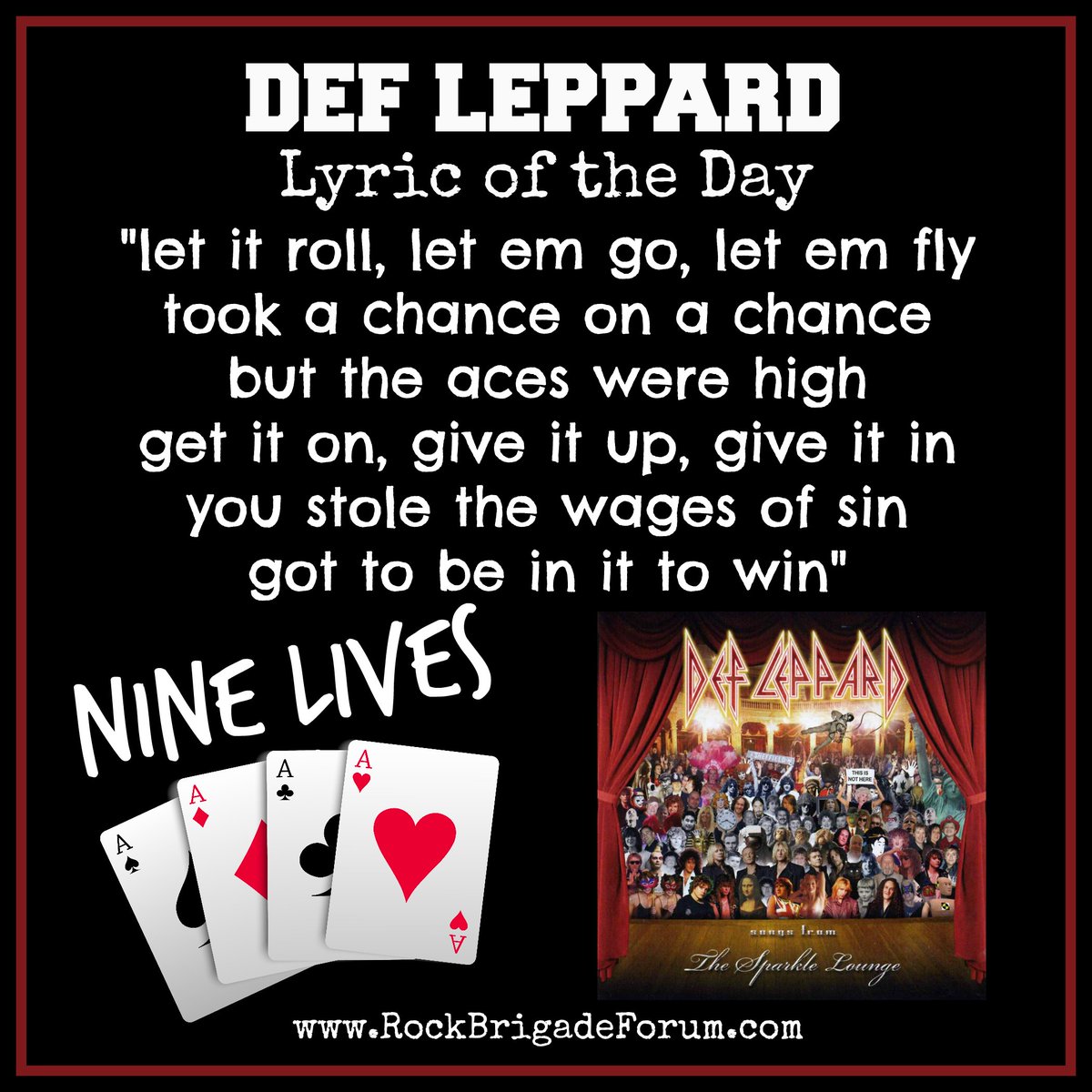 DefLeppardRB's tweet photo. Def Leppard Lyric of the Day https://t.co/EPL6gXhHFM