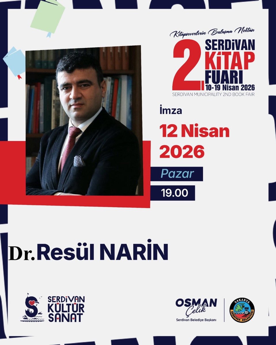 Serdivan Kitap Fuarı’da g.üzere