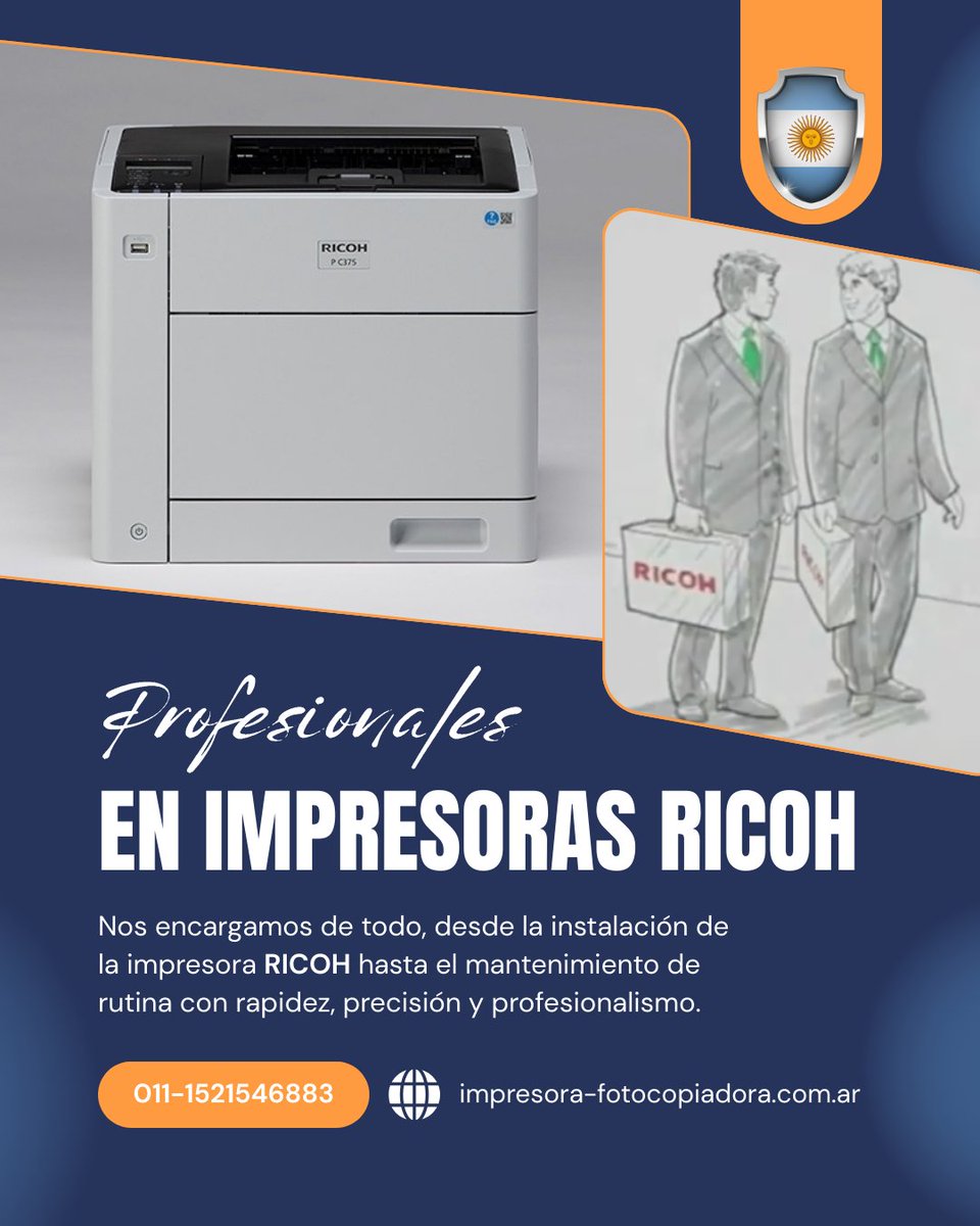 RicohLanier's tweet image. Profesionales en IMPRESORAS RICOH

Nos encargamos de todo, desde la instalación de la impresora RICOH hasta el mantenimiento de rutina con rapidez, precisión y profesionalismo.

📞 (011) 1521546883 👇
🔄🚩 impresora-fotocopiadora.com.ar
.
.
.
#repuestos #drum #cilindro #unidaddeimagen