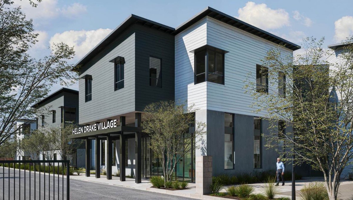 MayorGallego's tweet photo. We’re expanding housing options so Phoenix seniors can live safely, comfortably, and with dignity. Yesterday, we broke ground on Helen Drake Village right next to the Helen Drake Senior Center, with activities and programs just steps from residents’ doors. https://t.co/nF2mduopZR