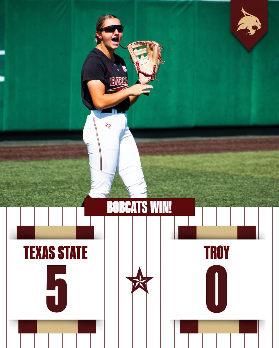 Texas State Softball tweet media