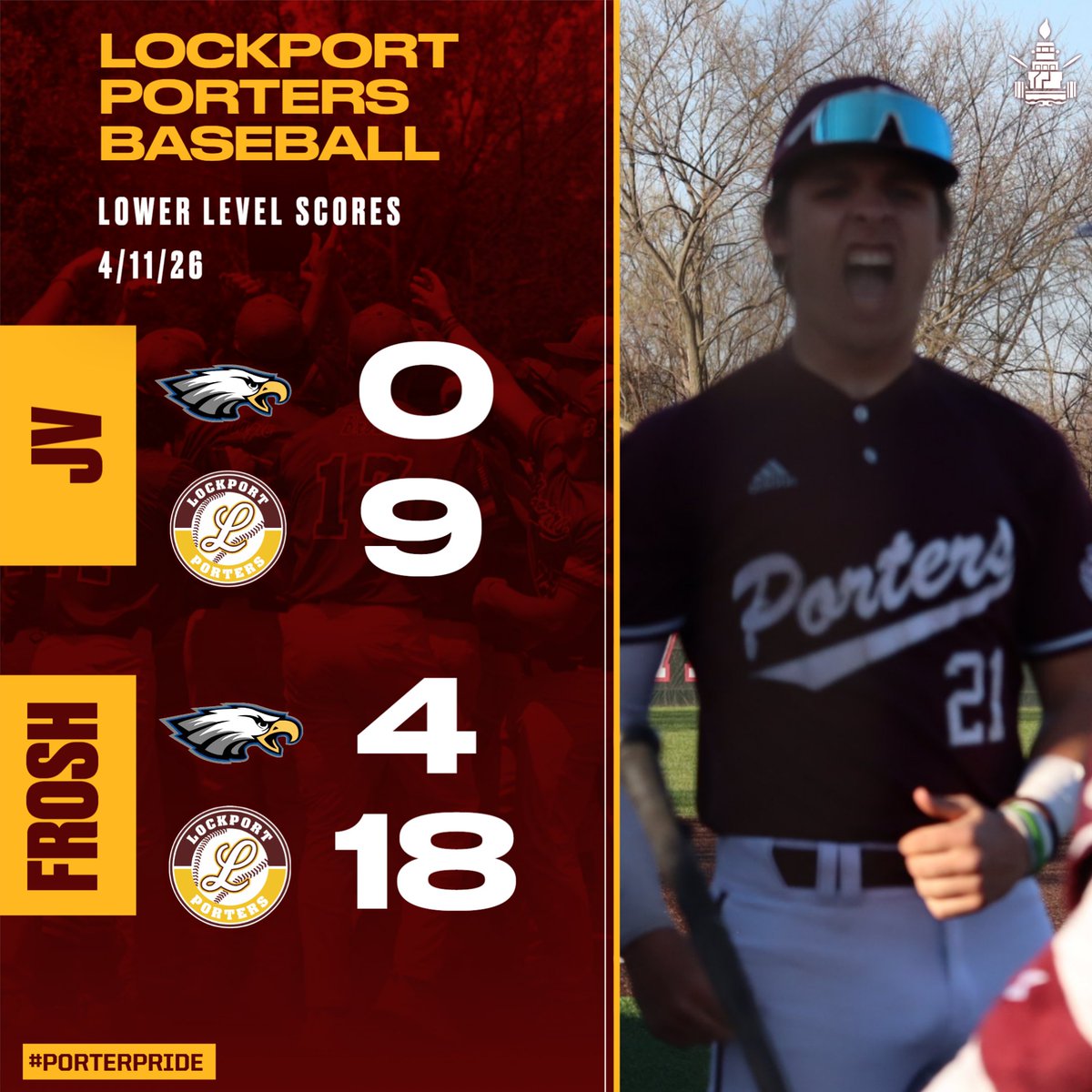 Lockport Porter Baseball tweet media