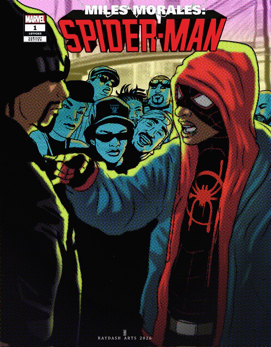 Raydash30's tweet image. cypher in queensbridge
battle rap featuring miles morales and some dead rappers.

#spiderman #spidermanmilesmorales  #raydasharts