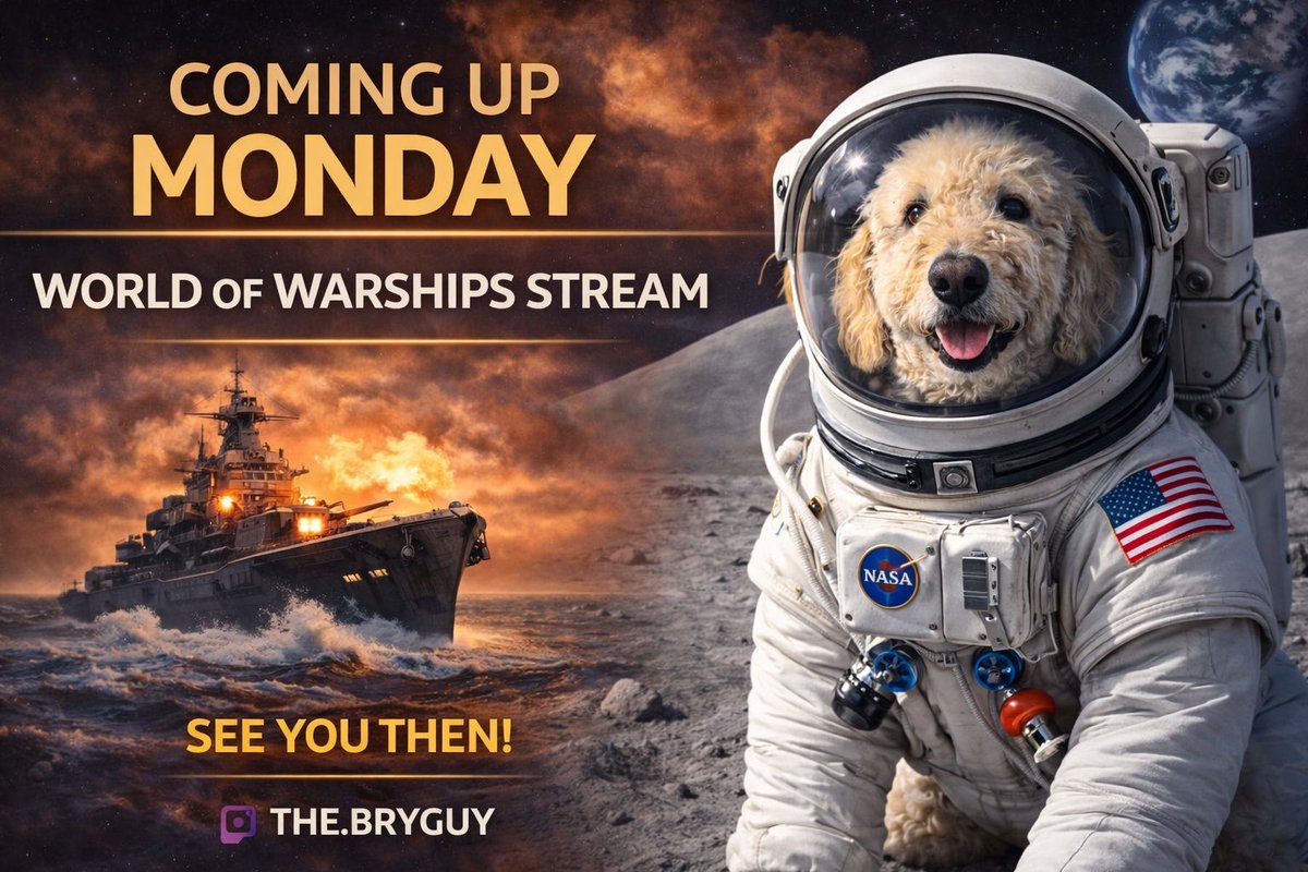 Only 1 stream this week. Monday the 13th