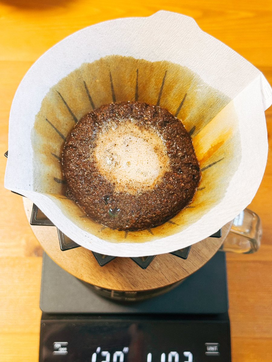 wp0821pt's tweet photo. #goodmorningcoffee 
ペルーのアンデスブルーを浅焼きで🇵🇪 https://t.co/On899dHeeo