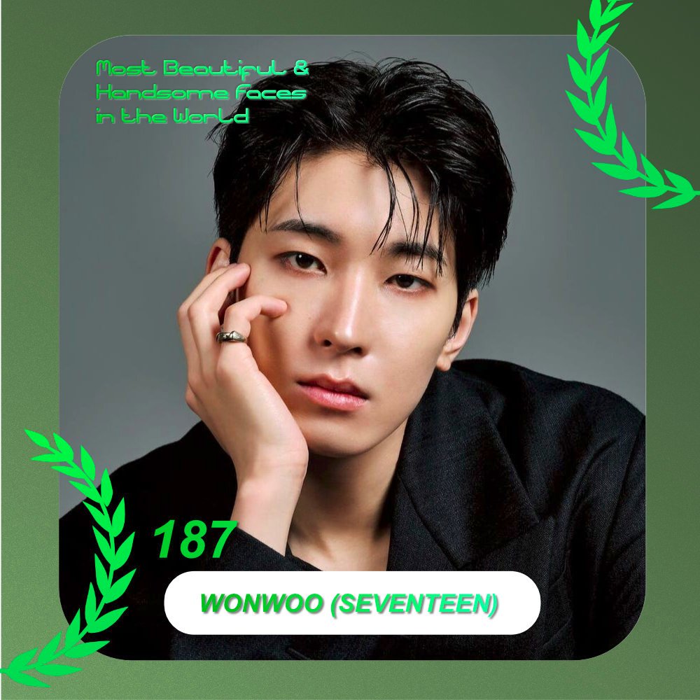 TOP 200 - Most Beautiful/Handsome Faces in the World

#187 WONWOO (SEVENTEEN)

Congratulations! 🎉