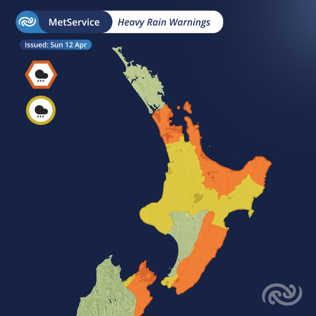 MetService NZ tweet media