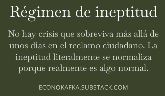 econokafka's tweet photo. Dos Bocas, Tren Maya, AIFA, Transístmico... las "obras emblemáticas" sí son emblemas del morenato, una iconografía de la ineptitud que se ha vuelto algo normal.

"Régimen de ineptitud" es mi análisis en Substack. Gracias por leer y considerar compartir:

https://t.co/1nFQp3NZ7O https://t.co/UD0Axt08f8