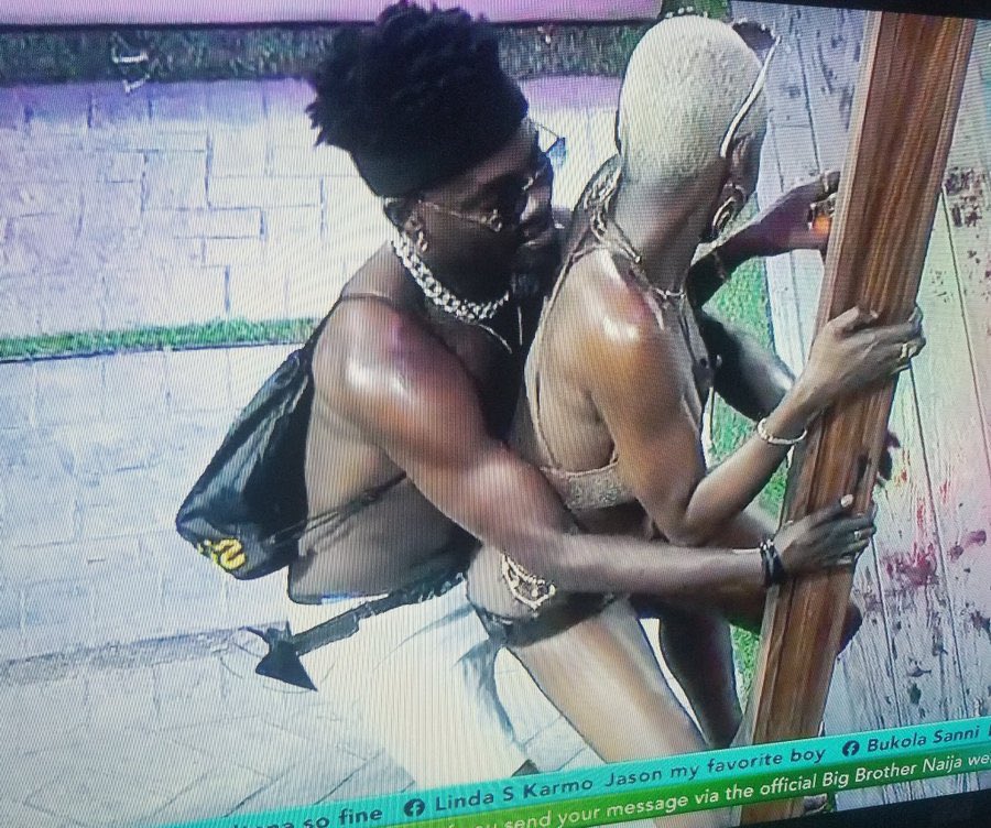 Jason Jae the first Aboki to play badboy🤮#Abella tweet media