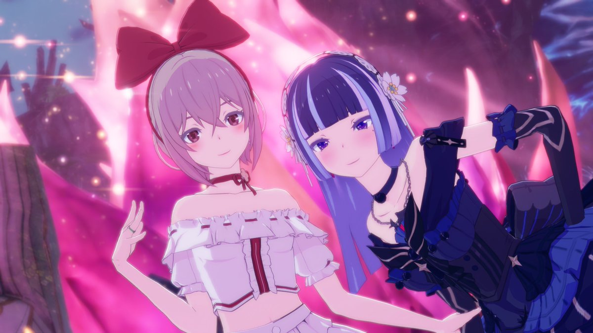 賛否両論あると思うんですけど、遺跡にいる強いカニさん結構好きです！
何となくで倒せるより工夫が必要なのとてもいい。
写真はたまたま出会ったレイアさん！
とても可愛いです～
#スタレゾ #スタレゾSS #BPSR