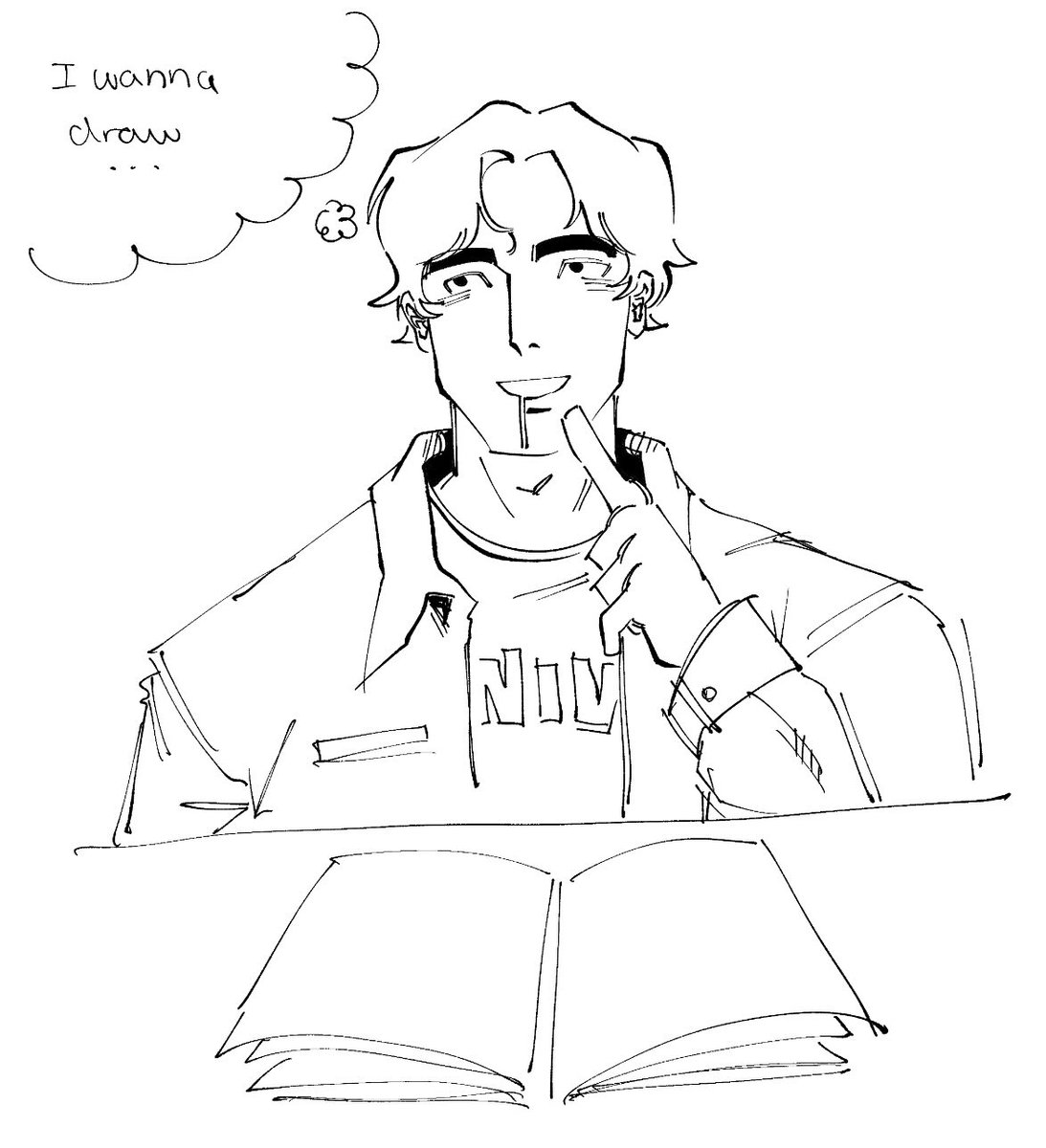 ukemagnus's tweet image. draw ur fave with ur problems #kylerayner #ANYTHINGGGGbutstudying