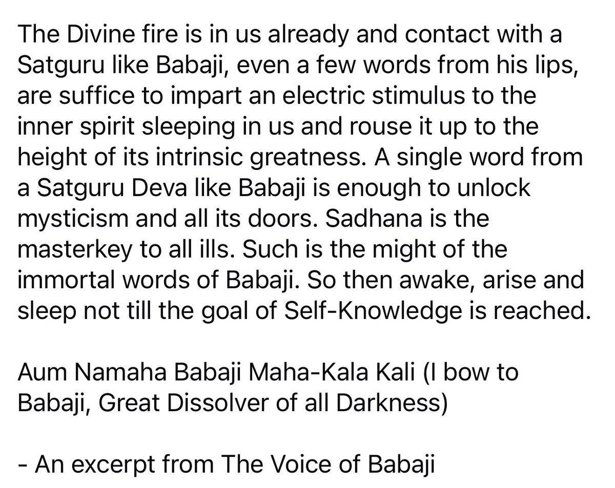 Mahavatar Babaji tweet media
