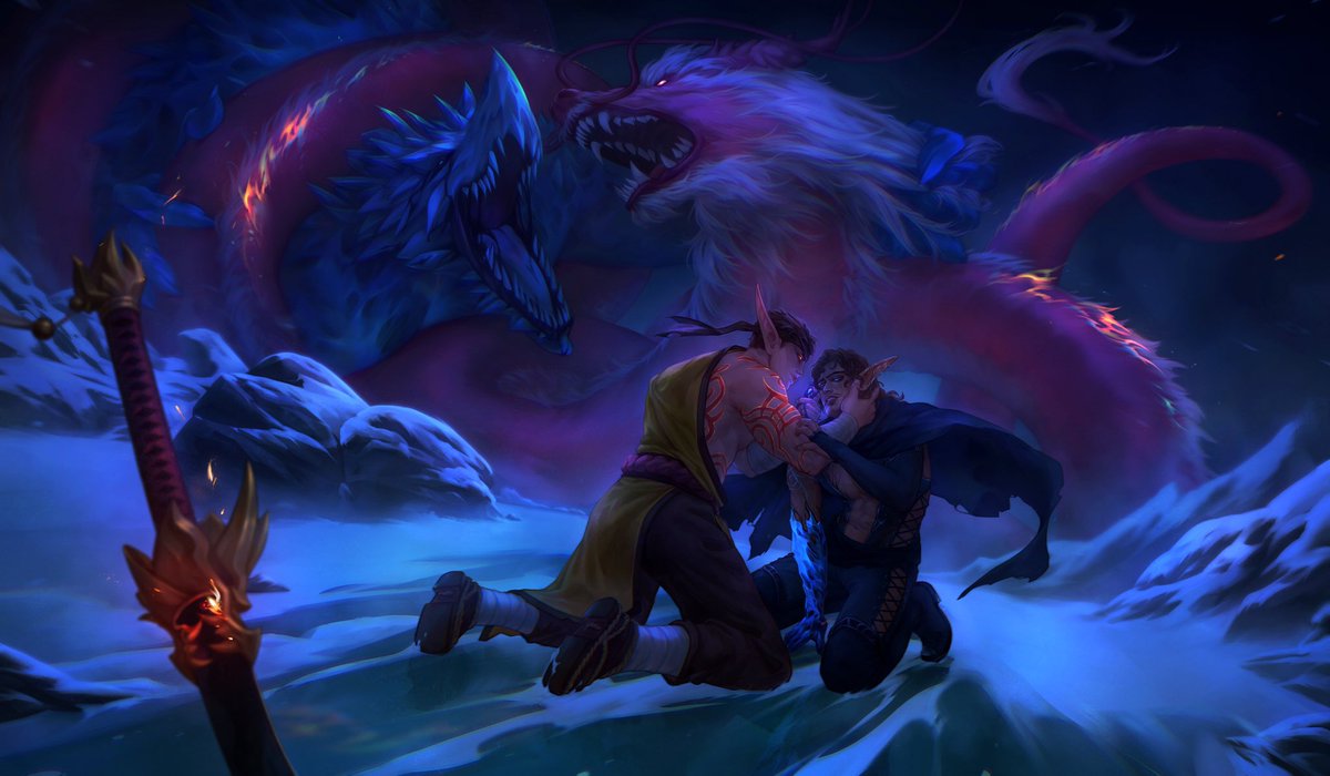 polinagipp's tweet image. Heartbreaking commission for @DallyCloud and @Zuridori 🥀🥀🥀
screaming crying drawing staring - hope these beauties will be okay🥲

#warcraftart #wowart #fantasy #semiRealism #worldofwarcraft #trrpgart