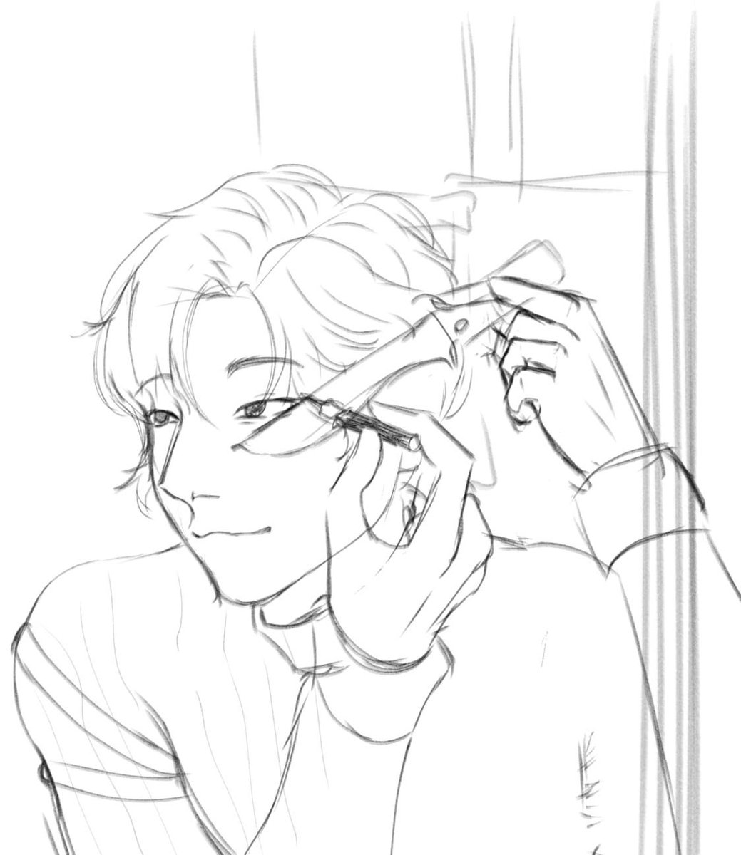 Tenho um desenho antigo inacabado desse fdp com essa referência