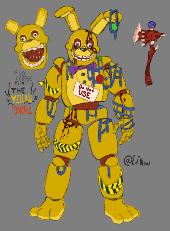 there was thing thing... nvm i forgot
The Rotten into the pit concept!
#BiteByNight #FNaF