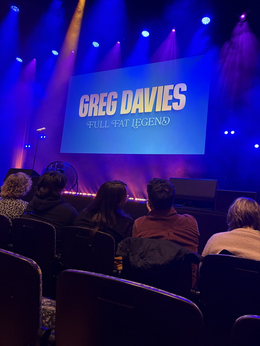 CLSOmni's tweet photo. Fab night out watching Greg Davies 🙌 https://t.co/qLnZF49eMR