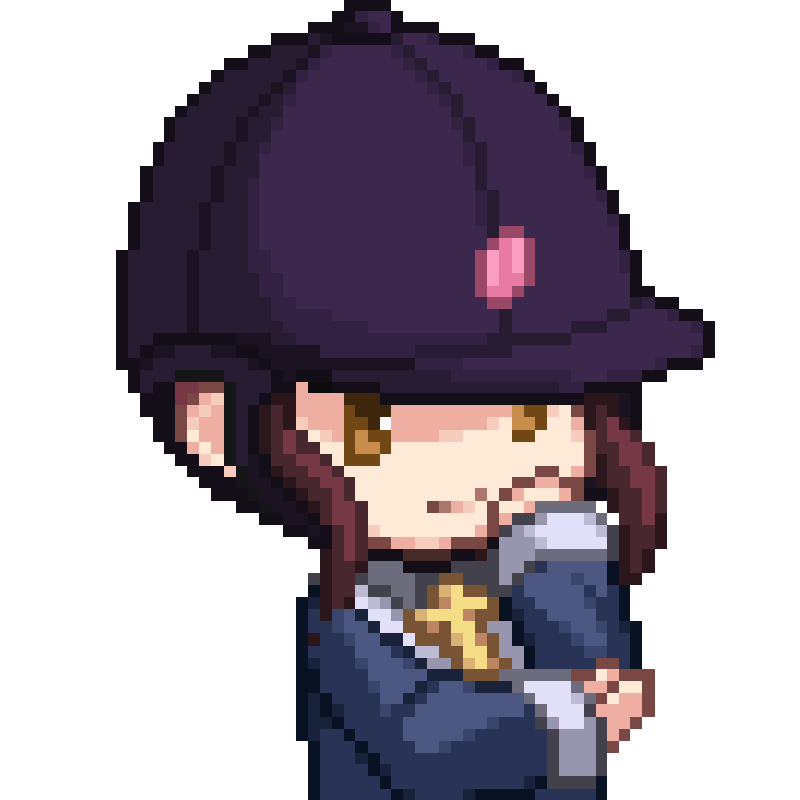 LuminaToast's tweet photo. Today, I gave Noel Chibi a hat... again. #MBTL

Expert equestrian. https://t.co/PT82zTRez7