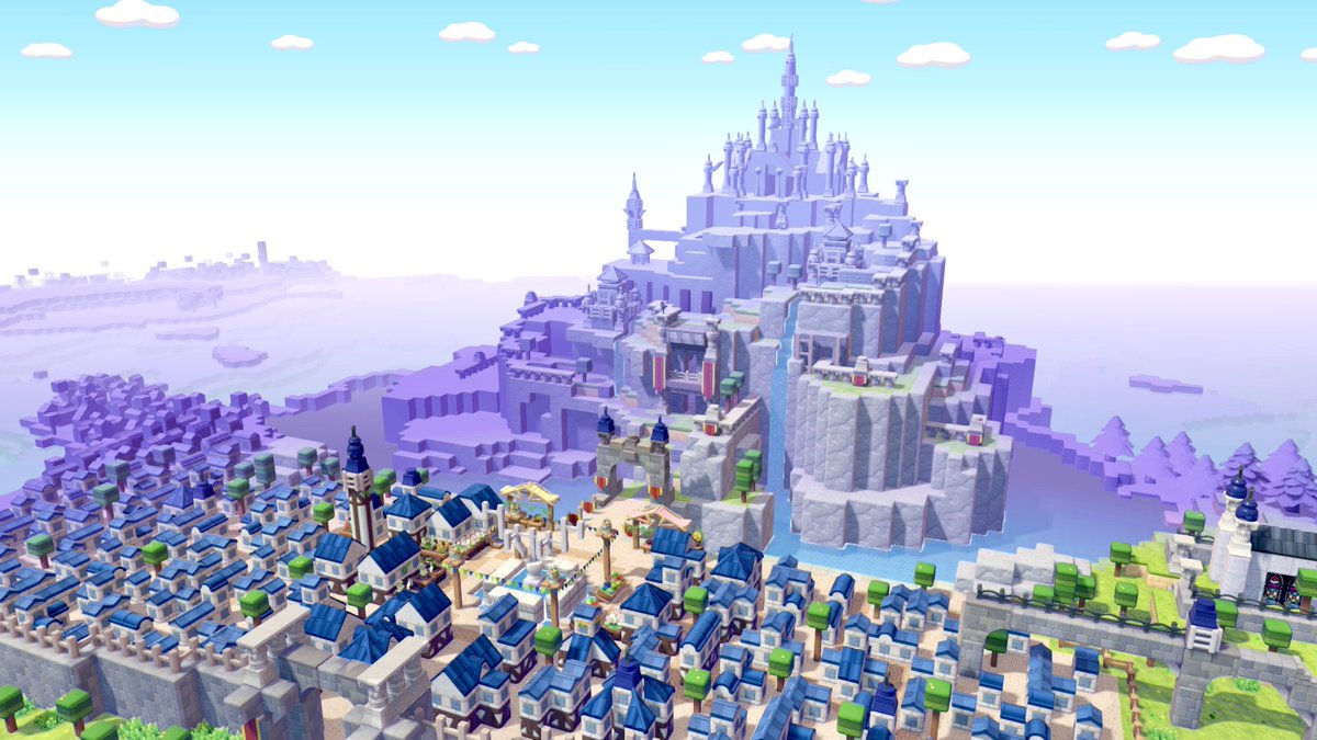 ぽこポケ 再現建築シリーズvol.5

｢ハイラル王国～Prequel～（#ゼルダの伝説BotW）｣
 
厄災直前のハイラル王国をミニチュア建築で再現🛠
この街に襲来させたい厄災ポケモンといえば？

#ぽこあポケモン     
#pokopia
#Zelda