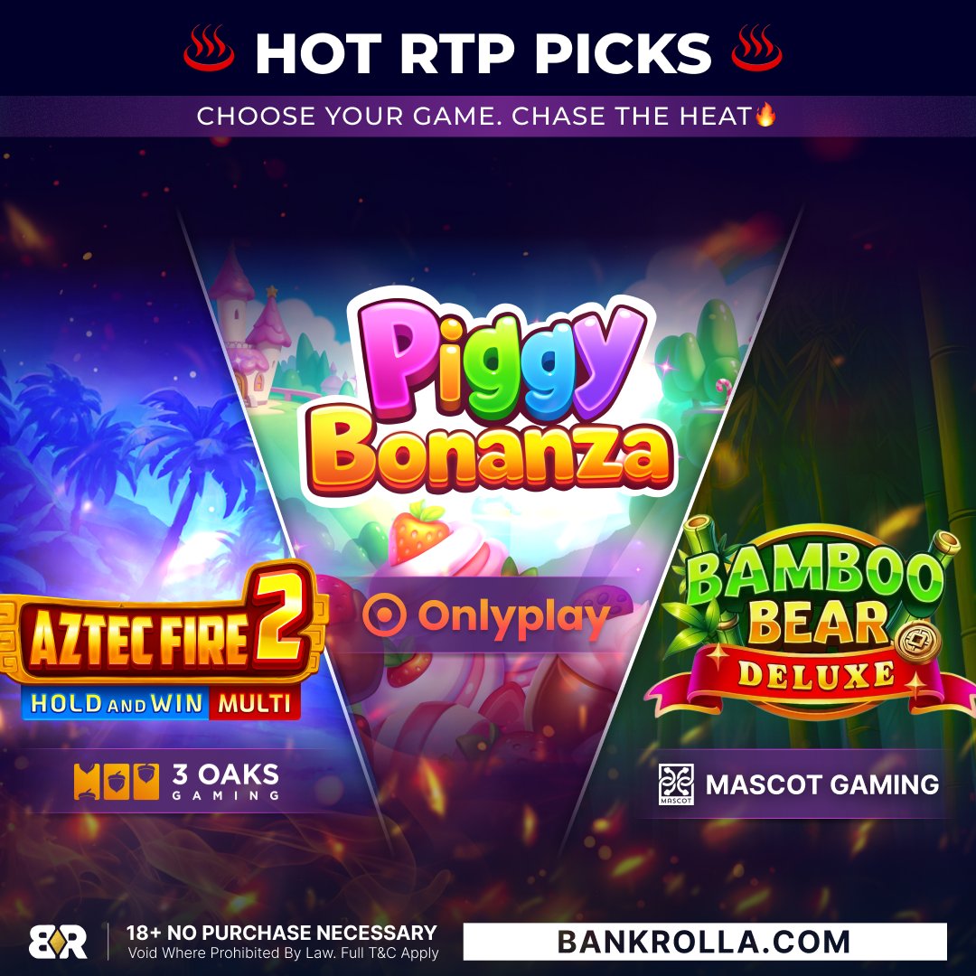 bankrollacom's tweet image. 💎 THIS WEEK'S HOTTEST PICKS 💎

Our top RTP games are calling your name! 📞🔥
Don't miss out — these games are paying! 💸

🎮 Tap. Spin. Win.

Which game catches your eye? Tell us below! 👇

#Bankrolla #Sweepstakes #HotGames #WinningTime #FreeCoins #PlayNow