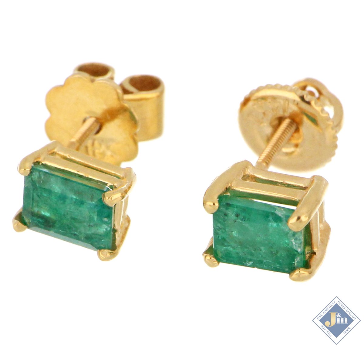 jandmcoin's tweet image. Check out these stunning 10kt Yellow Gold Emerald Stud Earrings for $450 in Vancouver! 💚✨ Shop now: jandmcoins.com/products/10kt-… #FineJewelry #EmeraldEarrings #Vancouver