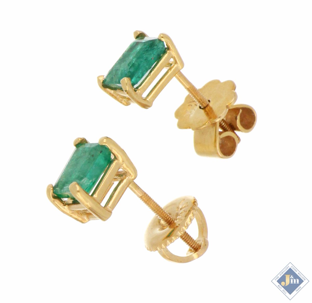 jandmcoin's tweet image. Check out these stunning 10kt Yellow Gold Emerald Stud Earrings for $450 in Vancouver! 💚✨ Shop now: jandmcoins.com/products/10kt-… #FineJewelry #EmeraldEarrings #Vancouver