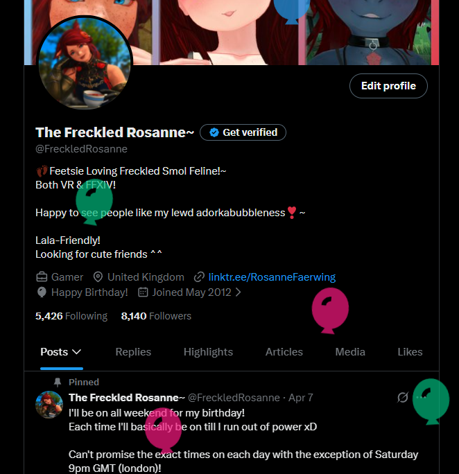 The Freckled Rosanne~ tweet media