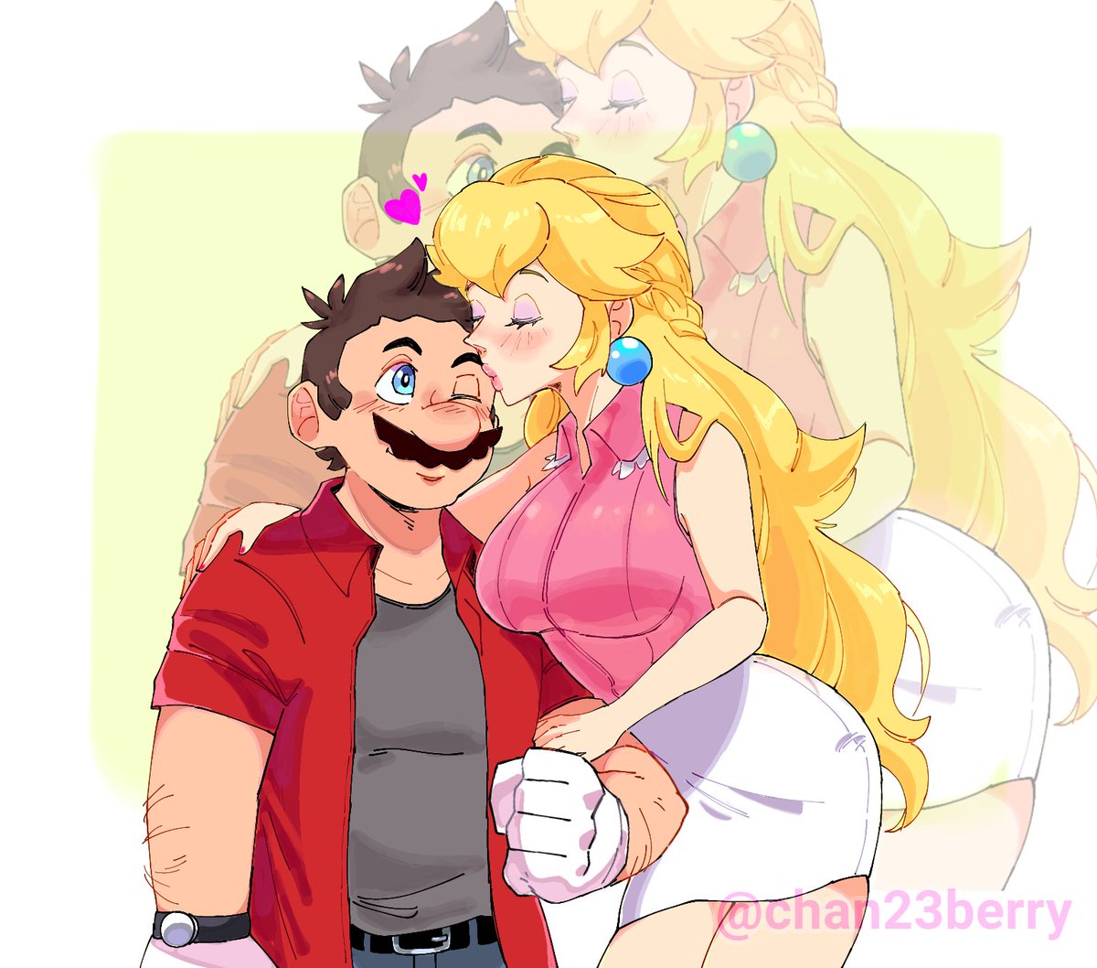 chan23berry's tweet image. 🍄/ 🍑

#SuperMarioBros #Mario #Peach
