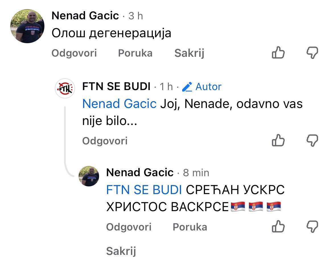 Za danas izdvajamo: