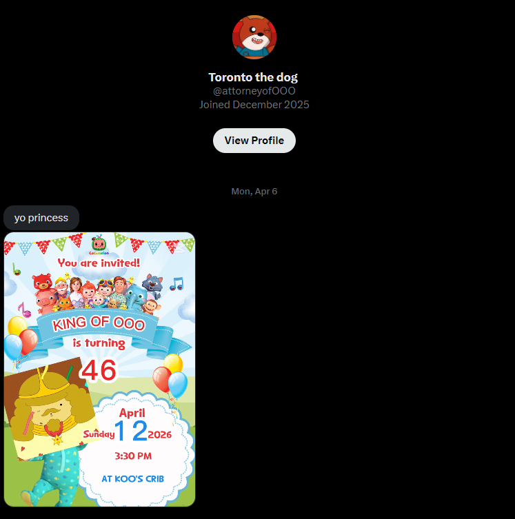 PrincessOfO00's tweet image. im disabling dms