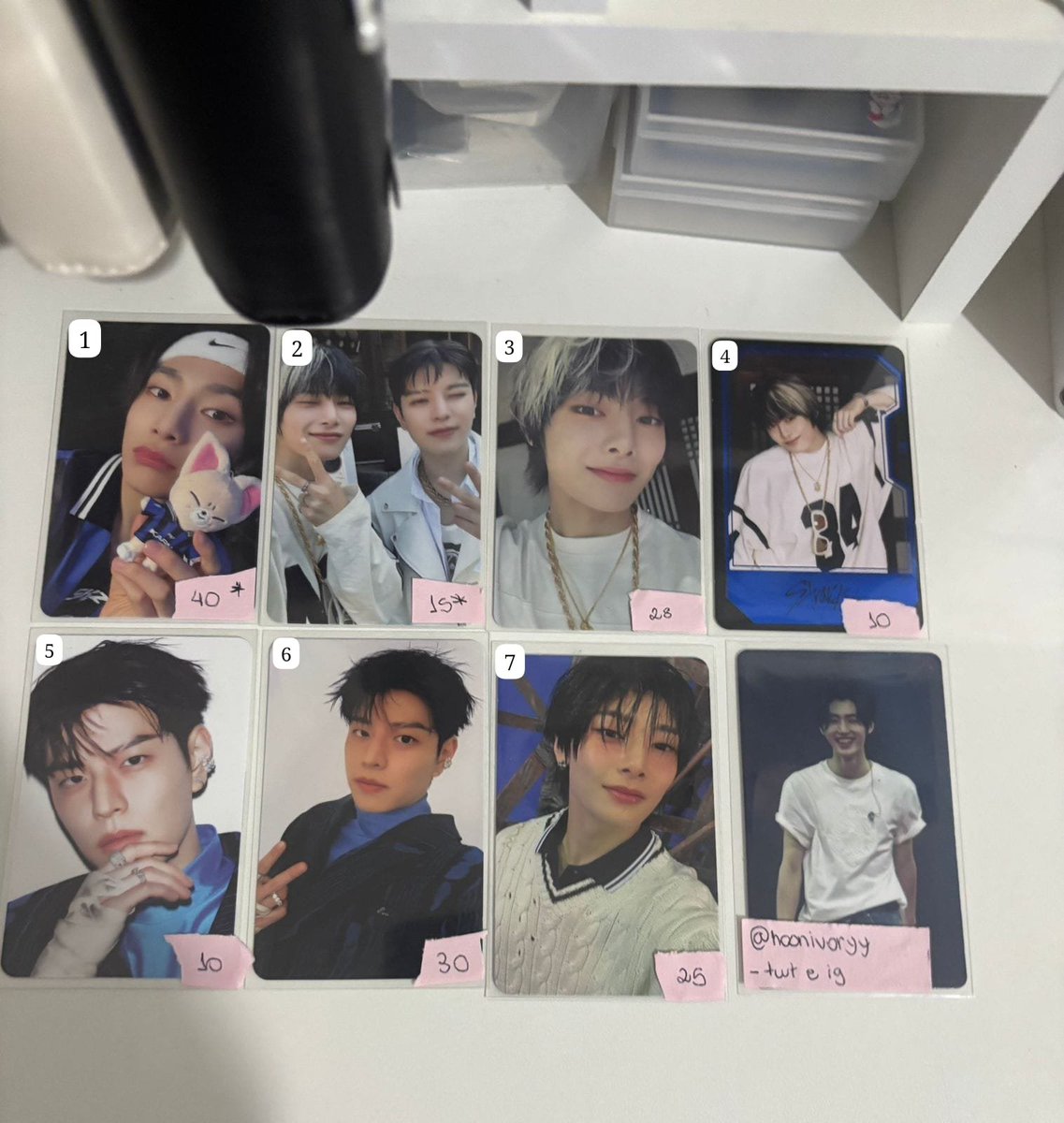 ˙ . ꒷ CEG NACIONAL . 𖦹˙—

𖹭 valores na imagem + freteS (seller > eu > você)
𖹭 claim com card circulado + nome + @
𖹭 pagamento imediato quando solicitado. pagamentos no crédito + taxa.
𖹭 repasse apenas após pagamento 

𖹭 leia o carrd: stightjake.carrd.co
> 📩 feedbacks