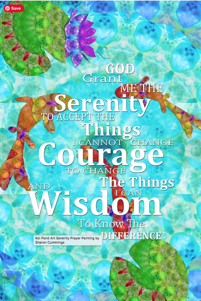 Terracegallery's tweet image. Serenity Prayer: sharoncummingsart.pixels.com/featured/koi-p… #serenity #prayer #god #courage #wisdom #healing #health #art #fish #ArtBySharonCummings #giftideas