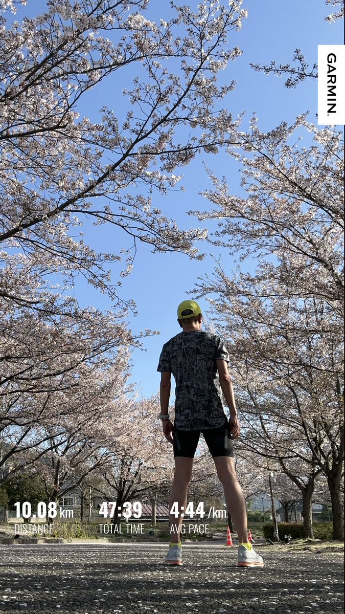 KWashizawa's tweet image. #garmin #beatyesterday #finishSTRONG #BostonMarathon  #炭平コーポレーション #nike #pegasuspremium #sakura
