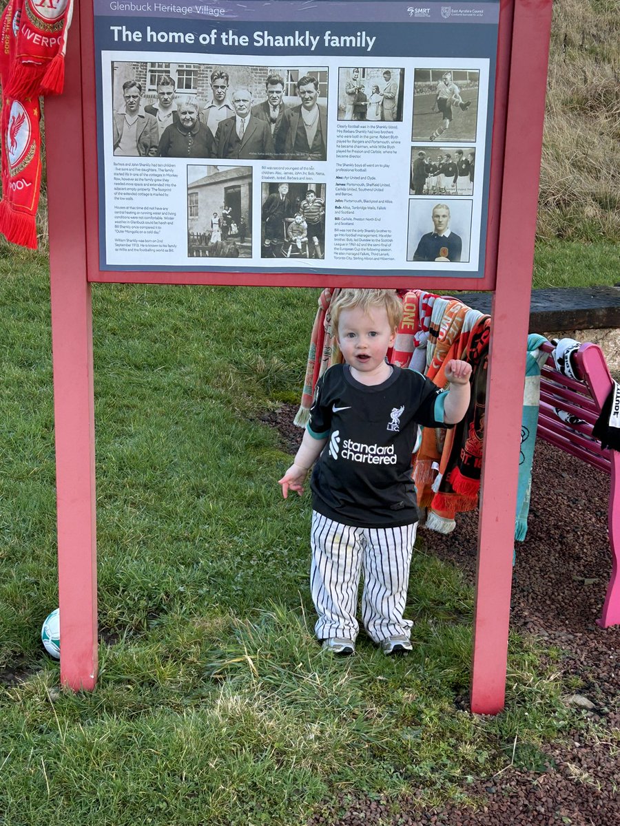 theliverword's tweet photo. @MoSalah my grandson is 2 years old and his name is Brodie and he talks about you all the time, thank you for making him love Liverpool YNWA https://t.co/vTEwOcHJKG