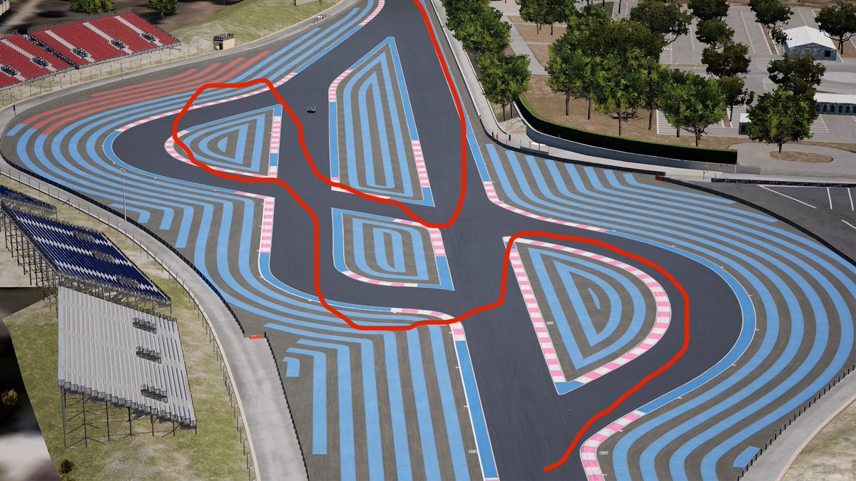 MV33Racing's tweet image. Well, Paul Ricard has different racing lines☺️