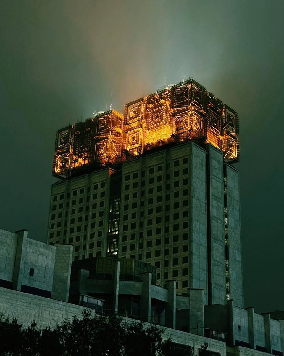 SciFiArchives's tweet image. Russian brutalism is on another level