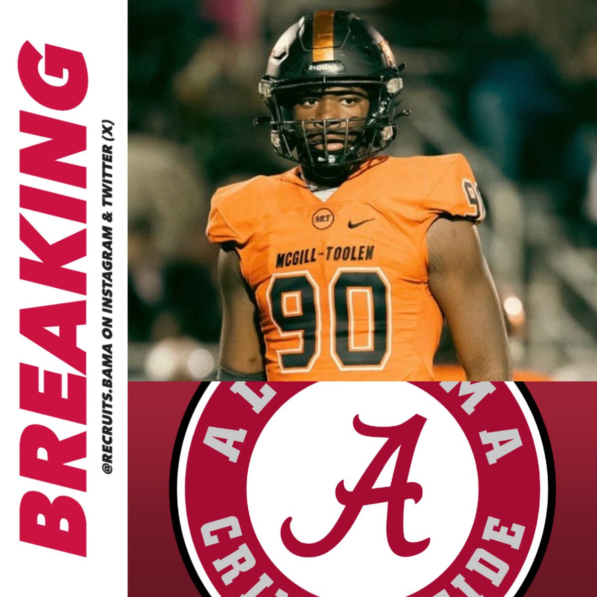 Recruits Bama tweet media